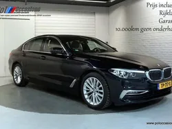 Zwart Gebruikt 2018 BMW 520 Luxury Line Sedan | € 24.900 (Eerlijke prijs)