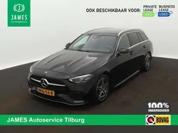 Zwart, metallic lak Gebruikt 2021 Mercedes C200 AMG line Stationwagen | € 37.945 (Goede deal)