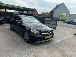 Zwart Gebruikt 2020 Mercedes C300 AMG line Stationwagen | € 32.500 (Eerlijke prijs)