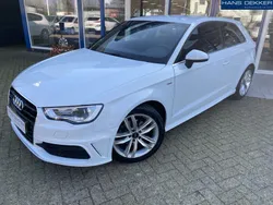 Wit, metallic lak Gebruikt 2016 Audi A3 S-Line Hatchback | € 13.950 (Eerlijke prijs)