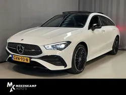 Wit, metallic lak Gebruikt 2023 Mercedes CLA250e Shooting Brake AMG line Stationwagen | € 39.950 (Eerlijke prijs)