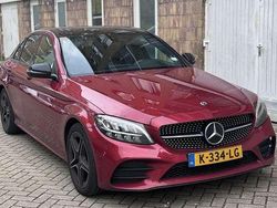 Rood Gebruikt 2021 Mercedes C180 AMG Sedan | € 33.000 (Eerlijke prijs)