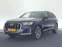 Blauw Gebruikt 2021 Audi Q7 S-Line SUV | € 53.449 (Goede deal)