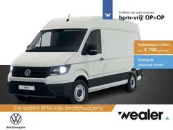 Wit Nieuw 2025 VW Crafter Trendline Van | € 40.599 (Goede deal)