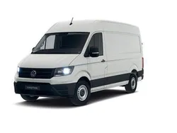 Wit Nieuw 2024 VW Crafter Trendline Van | € 43.480 (Iets duurder)