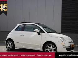Wit Gebruikt 2008 Fiat 500 Lounge Hatchback | € 5.949 (Iets duurder)