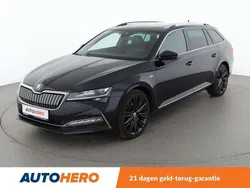 Zwart Gebruikt 2021 Skoda Superb LAURIN & KLEMENT Stationwagen | € 28.749 (Eerlijke prijs)