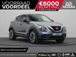 Two tone gunmetal grey / dak carbon black (grijs metallic) Nieuw 2024 Nissan Juke Pack SUV | € 32.445 (Eerlijke prijs)