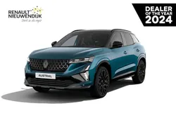 Twotone bleu naxos met dak in noir étoilé (blauw metallic) Nieuw 2025 Renault Austral Iconic Esprit Alpine SUV | € 48.990 (Iets duurder)