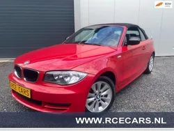 Rood Gebruikt 2009 BMW 118 Cabriolet Cabriolet | € 8.945 (Goede deal)