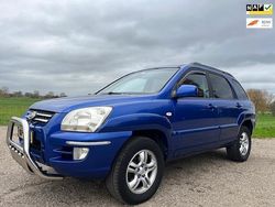 Blauw (metallic) Gebruikt 2007 Kia Sportage Comfort SUV | € 3.490 (Goede deal)