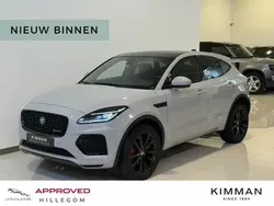 Borasco grey metallic (licht grijs)garnet red / black leder Gebruikt 2021 Jaguar E-Pace R-Dynamic SUV | € 44.950 (Iets duurder)