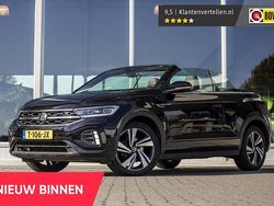 Zwart Gebruikt 2022 VW T-Roc Cabriolet R-line Cabriolet | € 34.845 (Iets duurder)