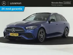 Blauw Gebruikt 2021 Mercedes C200 AMG line Stationwagen | € 38.945 (Eerlijke prijs)