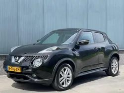 Zwart, metallic lak Gebruikt 2014 Nissan Juke Acenta SUV | € 9.950 (Eerlijke prijs)
