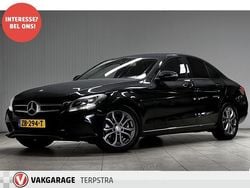 Zwart Gebruikt 2016 Mercedes C180 Prestige Sedan | € 17.995 (Goede deal)