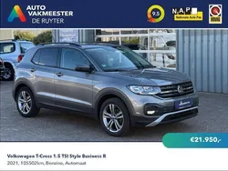 Grijs Gebruikt 2021 VW T-Cross Business SUV | € 21.950 (Goede deal)