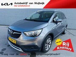 Grijs Gebruikt 2017 Opel Crossland X Innovation SUV | € 10.950 (Eerlijke prijs)