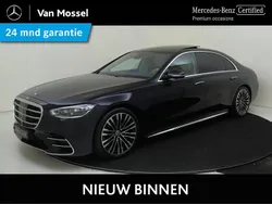 Blauw Gebruikt 2024 Mercedes S580 AMG line Sedan | € 123.945 (Eerlijke prijs)