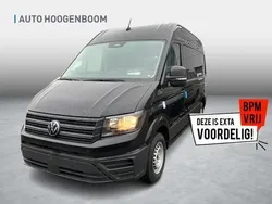 Zwart Nieuw 2024 VW Crafter Trendline Van | € 43.025 (Iets duurder)