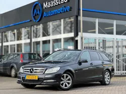 Zwart Gebruikt 2017 Mercedes C180 Business Stationwagen | € 3.950