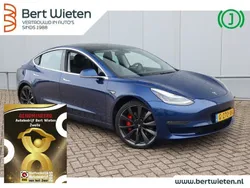 Blauw Gebruikt 2019 Tesla Model 3 Performance Sedan | € 22.650 (Iets duurder)