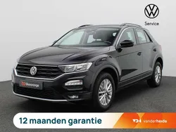 Zwart Gebruikt 2019 VW T-Roc Style SUV | € 17.900 (Eerlijke prijs)