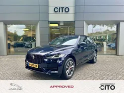 Portofino blue (blauw metallic)zwart Gebruikt 2022 Jaguar F-Pace S SUV | € 52.450 (Goede deal)