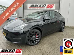 Zwart Gebruikt 2022 Tesla Model Y Performance SUV | € 43.995