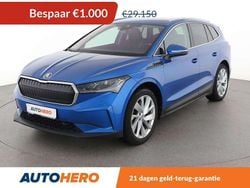 Blauw Gebruikt 2021 Skoda Enyaq iV Suite SUV | € 28.349 (Super prijs)
