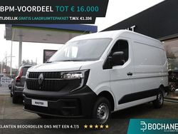 Wit Nieuw 2024 Renault Master Van | € 31.952 (Super prijs)