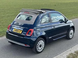 Blauw Gebruikt 2020 Fiat 500 Lounge Cabriolet | € 10.850 (Goede deal)