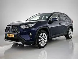 Blauw metallic Gebruikt 2021 Toyota RAV4 Executive SUV | € 41.900 (Eerlijke prijs)