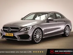 Grijs Gebruikt 2017 Mercedes C180 AMG line Sedan | € 20.745 (Duur)