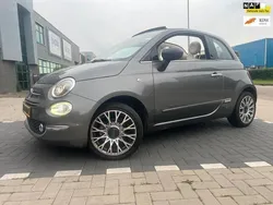 Grijs Gebruikt 2017 Fiat 500C Lounge Cabriolet | € 9.500 (Eerlijke prijs)