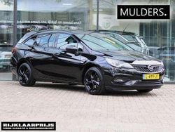 Zwart Gebruikt 2021 Opel Astra Elegance Stationwagen | € 16.987 (Eerlijke prijs)