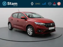 Rood Gebruikt 2022 Dacia Sandero Comfort Hatchback | € 12.990 (Super prijs)