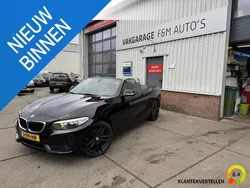 Zwart Gebruikt 2016 BMW 218 Executive Cabriolet | € 19.950 (Goede deal)