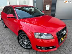 Rood Gebruikt 2010 Audi A3 Sportback Ambition Hatchback | € 5.450 (Super prijs)