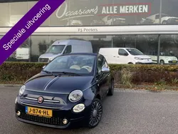 Blauw, metallic lak Gebruikt 2017 Fiat 500C Riva Cabriolet | € 13.950 (Duur)