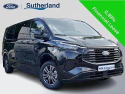 Zwart Nieuw 2025 Ford Transit Custom Limited Van | € 47.795 (Super prijs)