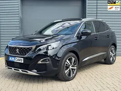 Zwart Gebruikt 2017 Peugeot 3008 GT-line SUV | € 16.999 (Eerlijke prijs)