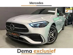 Zilver Gebruikt 2022 Mercedes C300e AMG line Stationwagen | € 42.950 (Iets duurder)
