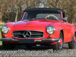 Rood Gebruikt 1958 Mercedes 190 Cabriolet | € 69.900