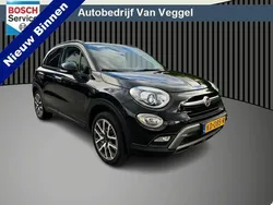 Zwart Gebruikt 2016 Fiat 500X Lounge SUV | € 11.450 (Eerlijke prijs)