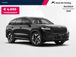 Zwart Nieuw 2025 Skoda Kodiaq Business Line SUV | € 54.790 (Eerlijke prijs)