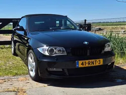 Zwart Gebruikt 2009 BMW 125 Cabriolet Executive Cabriolet | € 11.950