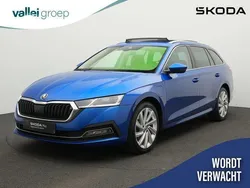 Blauw, metallic lak Gebruikt 2021 Skoda Octavia Business Line Stationwagen | € 24.900 (Eerlijke prijs)