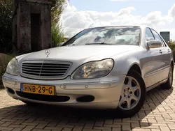 Zilver Gebruikt 2001 Mercedes S320 Sedan | € 3.400