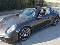 Bruin Gebruikt 2015 Porsche 911 Targa 4 Sport Cabriolet | € 116.500